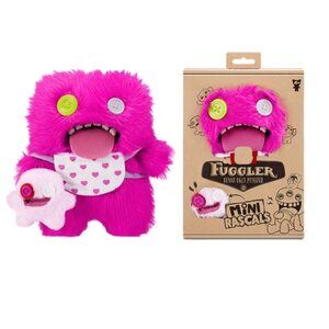 Fuggler Mini Rascals OOGAH BOOGAH Funny Ugly Monster 9" Limited Edition Plush
